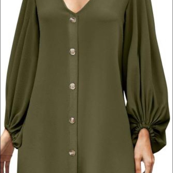 Green dress - Picture 3 of 5